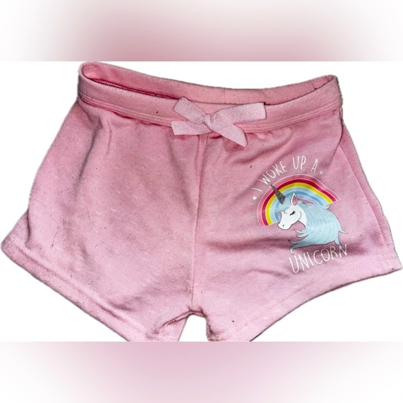 i woke up a unicorn Other - Cute gently loved girls 5y ish shorts perfect 4 beach days summertime fun kids